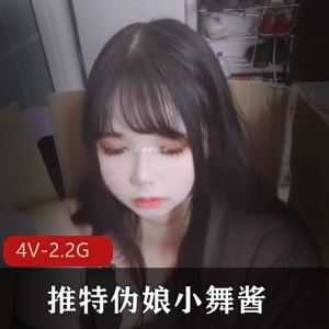 小舞酱推特伪娘团建COS4部劲爆合集2.2G太绝了